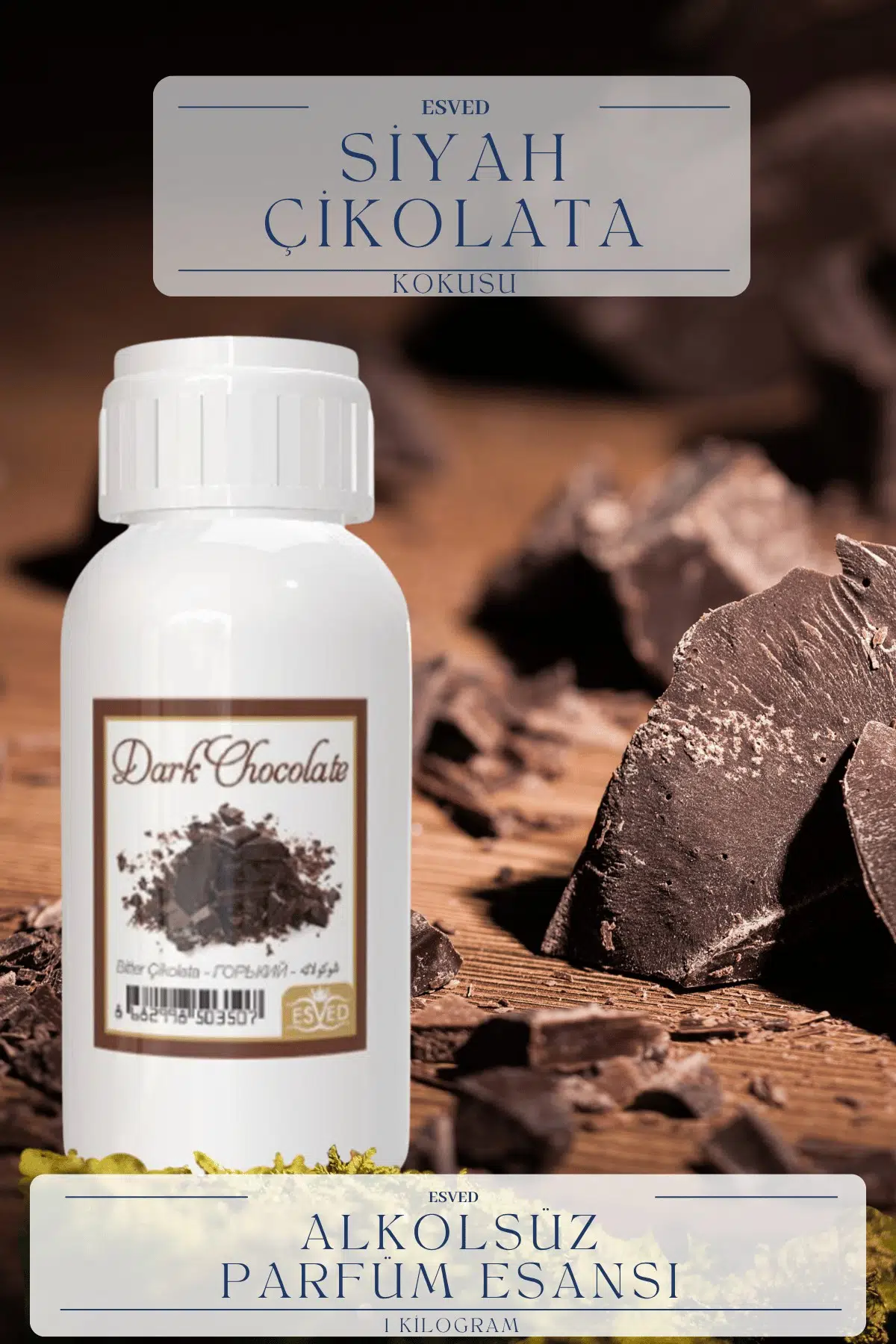 Bitter Çikolata Kokusu Toptan Parfüm Esansı 1 Kilogram