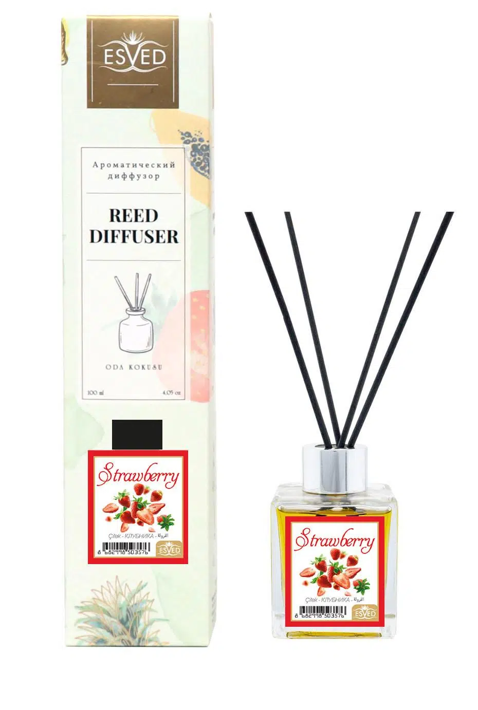 Çilek Kokusu 100 Ml Çubuklu Oda Kokusu