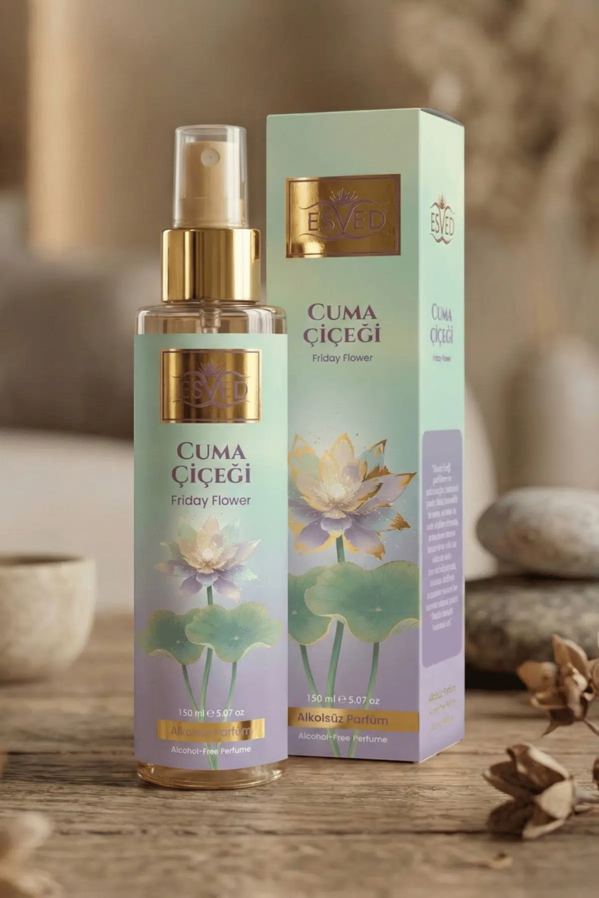 Cuma Çiçeği Kokusu Alkolsüz Parfüm 150 ml.