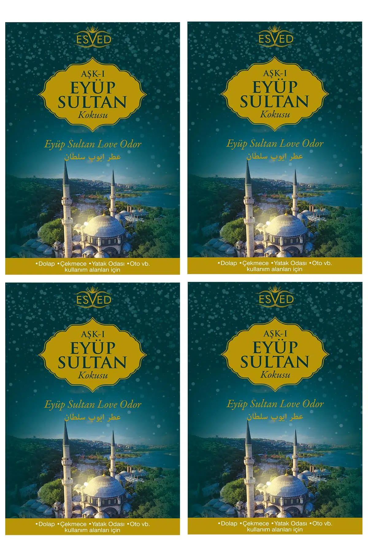 Dolap Ve Çekmece Kokusu Eyüp Sultan Kokusu - 4 Adet Dolap Ve Çekmece Kokusu Eyüp Sultan Kokusu - 4 Adet