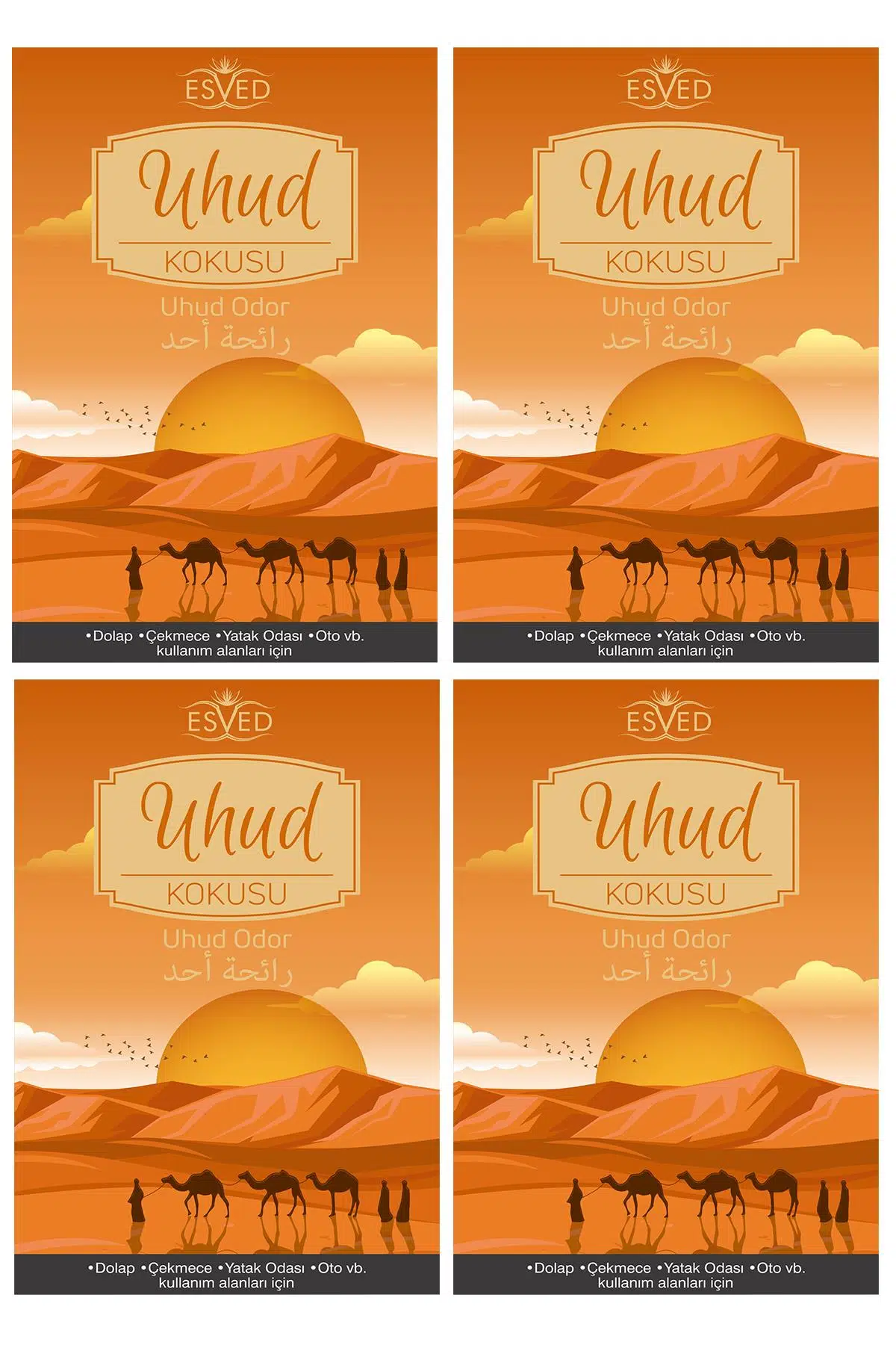 Dolap Ve Çekmece Kokusu Uhud Kokusu - 4 Adet Dolap Ve Çekmece Kokusu Uhud Kokusu - 4 Adet