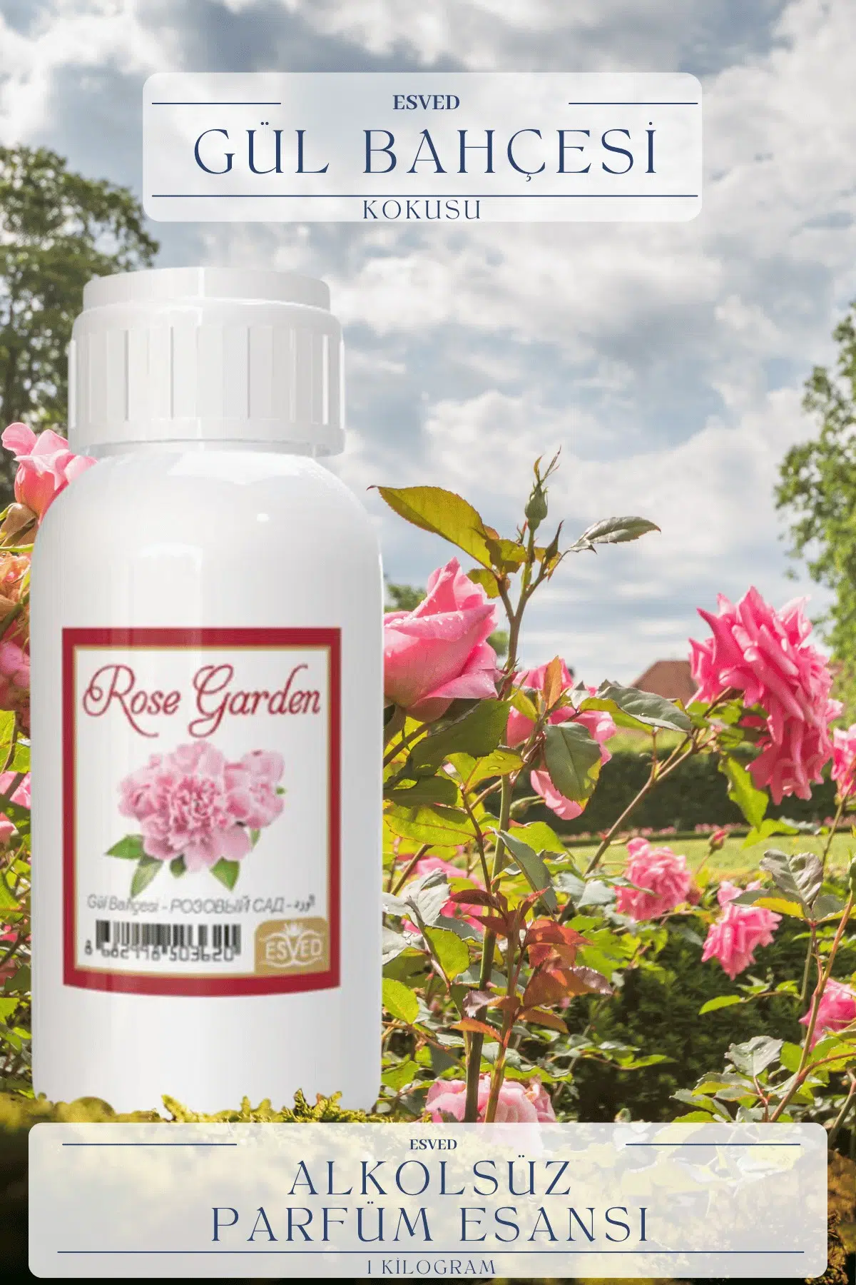 Gül Bahçesi Kokusu Toptan Parfüm Esansı 1 Kilogram