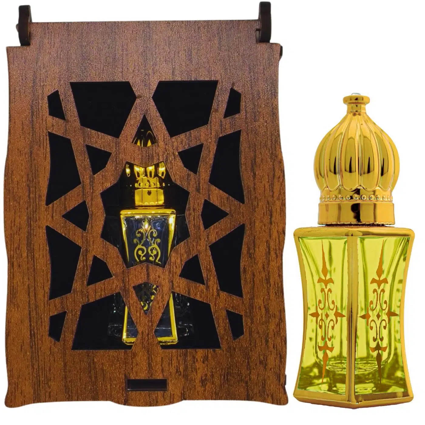 Makamı İbrahim Kokusu 10 Ml Premium Esans Cam Şişesinde Roll-on Hediyelik Ahşap Kutulu