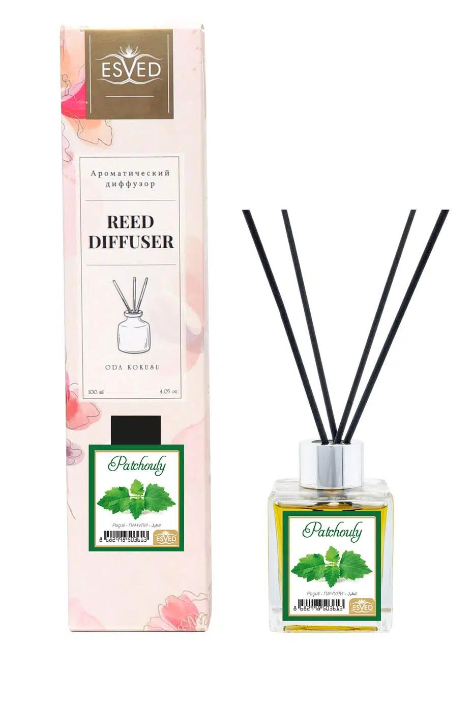 Paçuli Kokusu 100 Ml Çubuklu Oda Kokusu