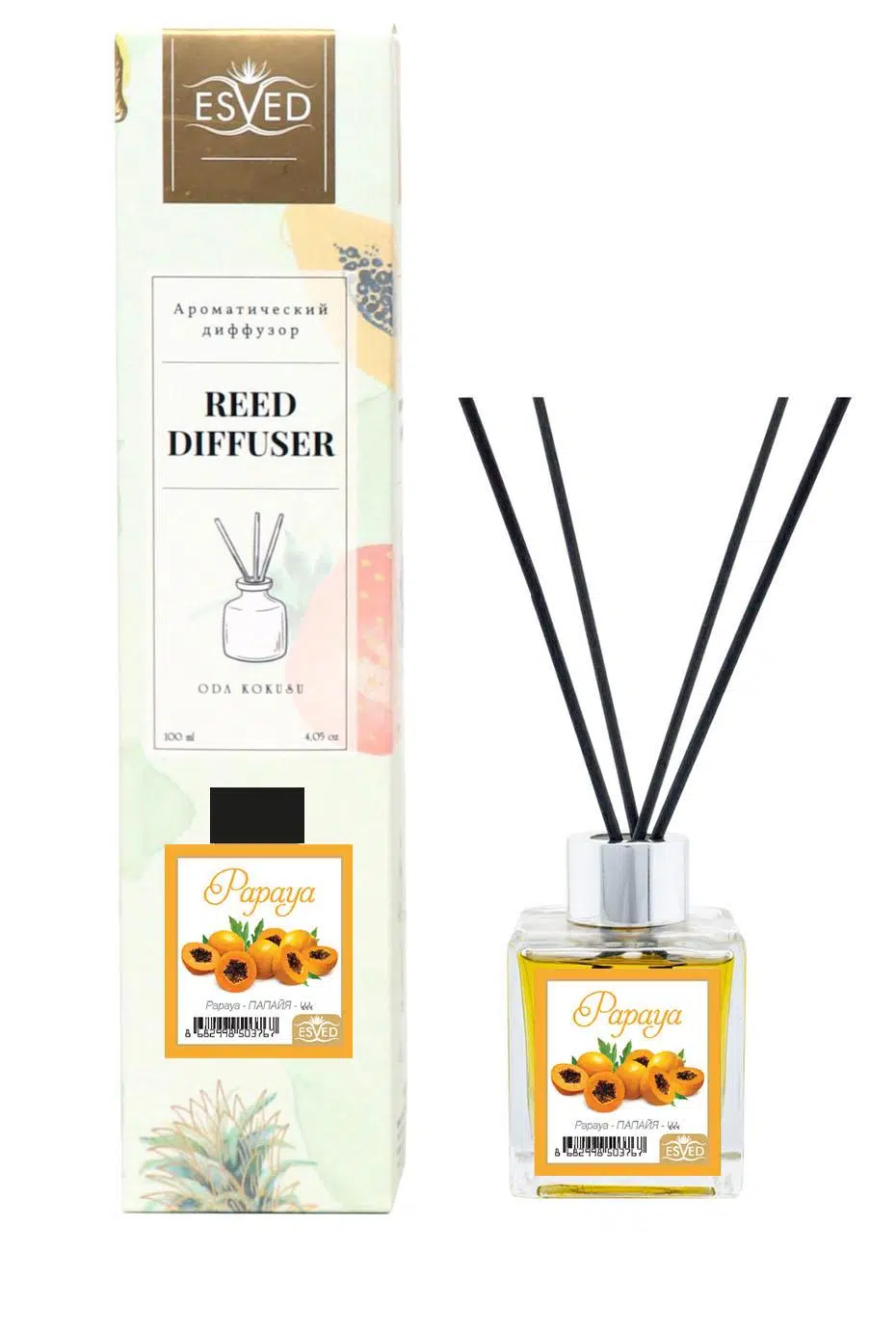 Papaya Kokusu 100 Ml Çubuklu Oda Kokusu