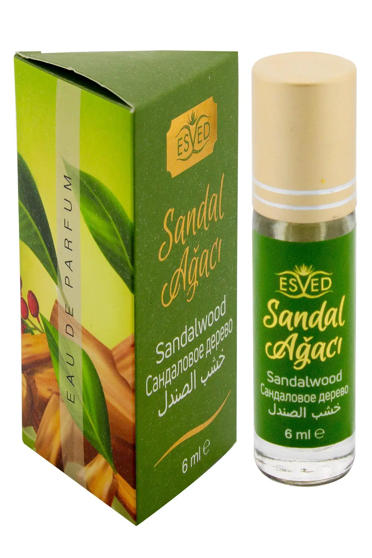 Sandal Ağacı Kokusu Alkolsüz Esans 6Ml.