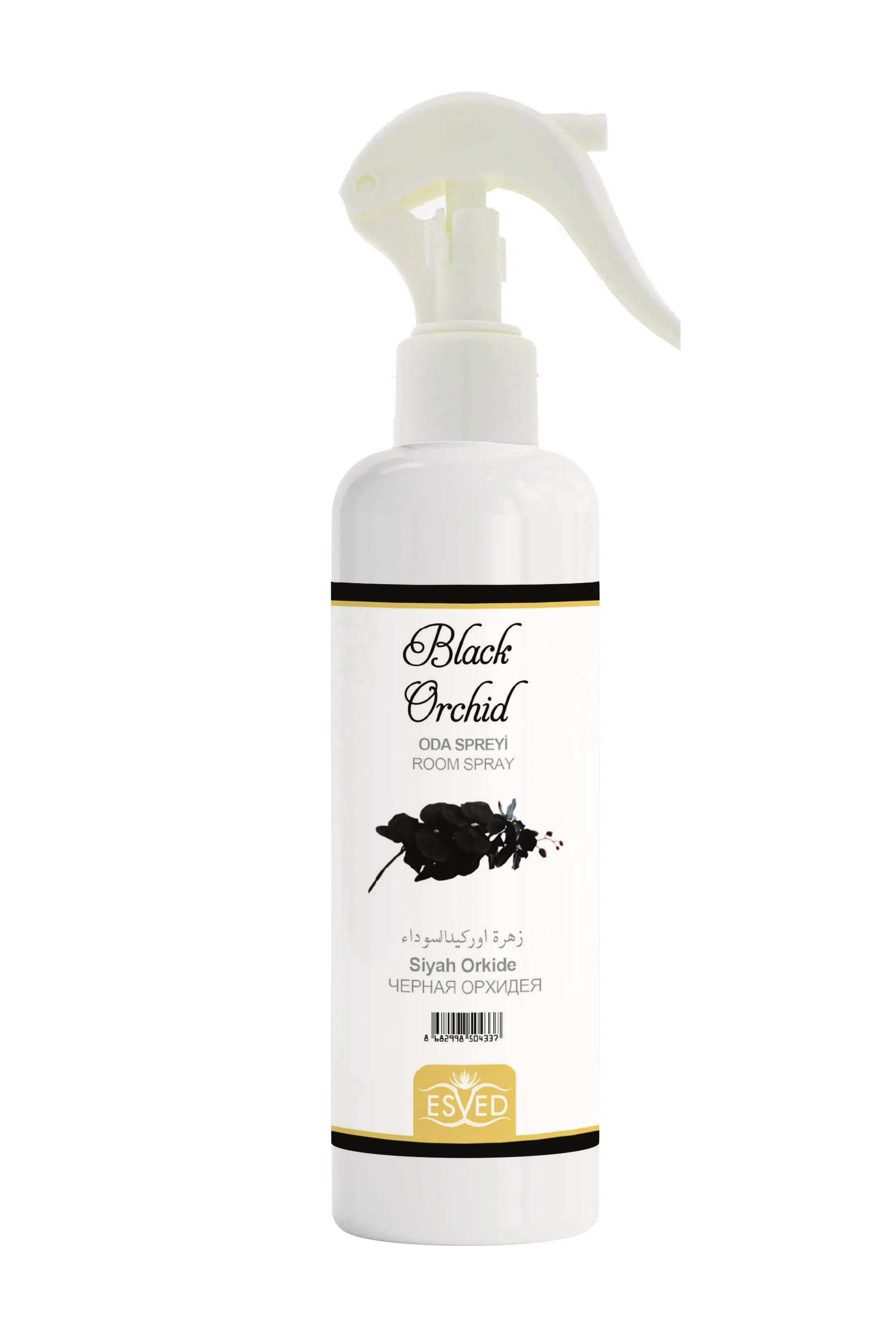 Siyah Orkide Kokusu Oto Kokusu Spreyli Araç Oda Ve Ortam Kokusu 400 Ml Kalıcı Uzun Ömürlü