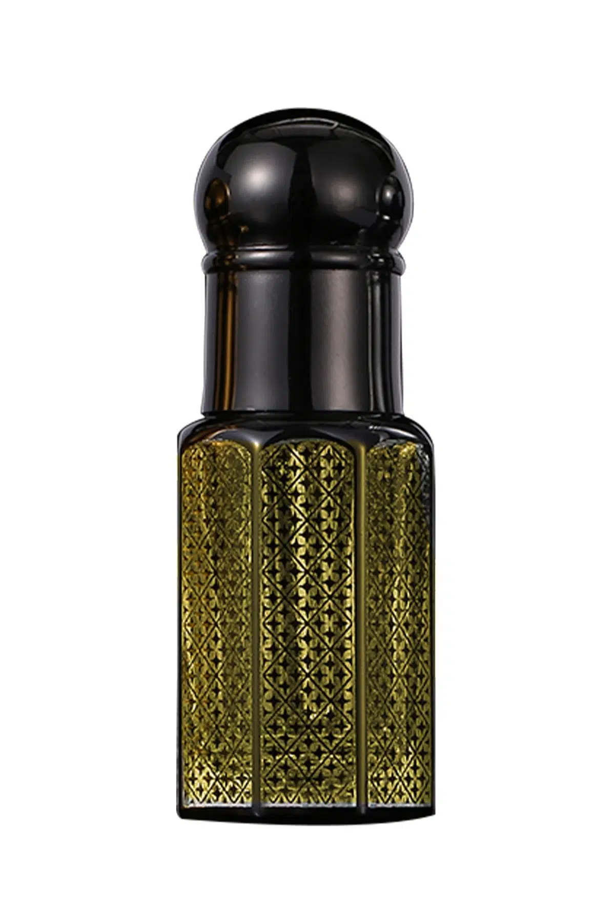 Uhud Kokusu 6Ml Premium Black Stick Cam Parfüm Şişe ERB110-6ML-B-BLACK-UK