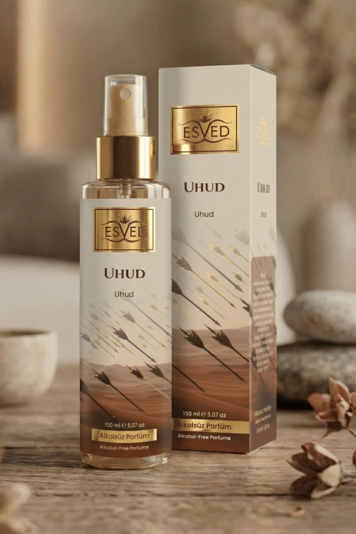 Uhud Kokusu Alkolsüz Parfüm 150 ml.